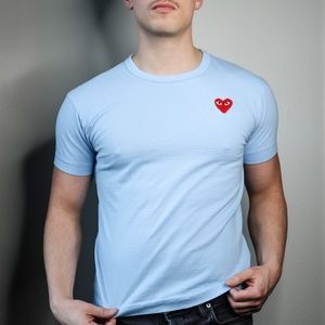 Comme Des Garçons PLAY Heart T-shirt | like new mens size M